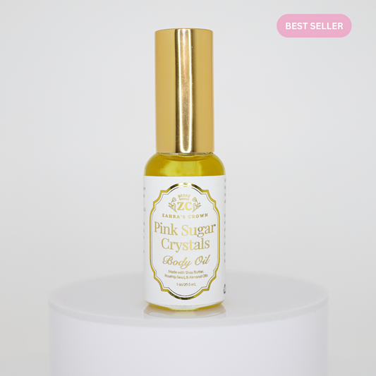 Pink Sugar Crystals Body Oil